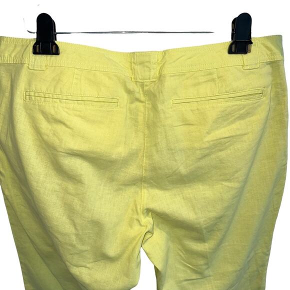 NWT New York & Co Linen Capri Pants Size 14 - Picture 4 of 10